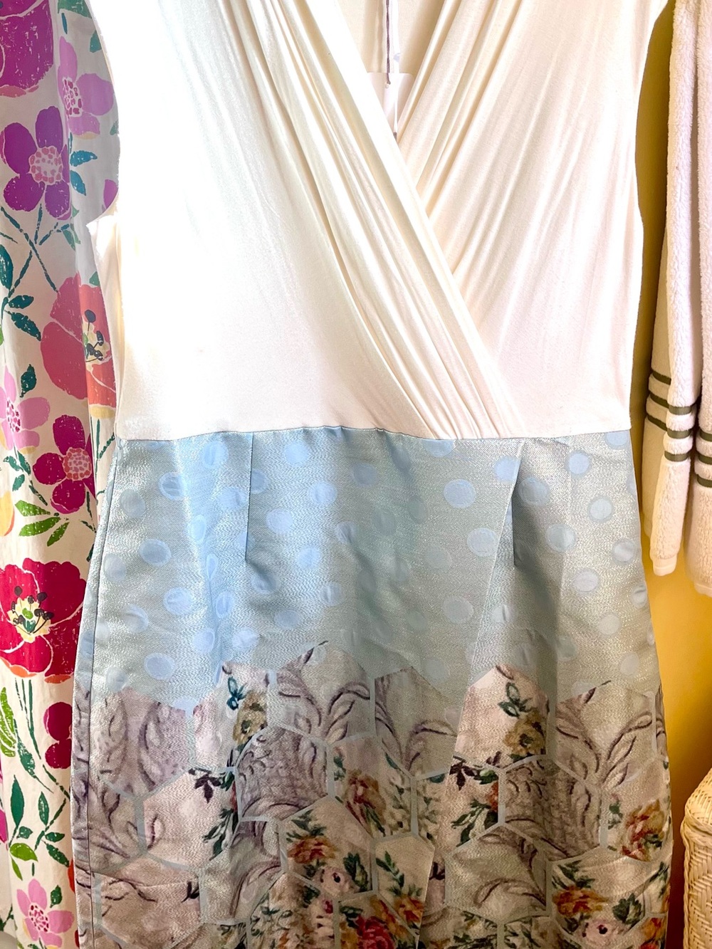 Ted Baker London Cocktail Dress | whimsical floral skirt | Size 5US
